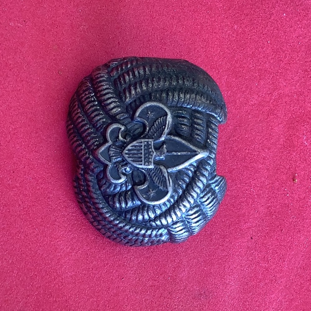 Vintage Boy Scout BOLO TIE SLIDE